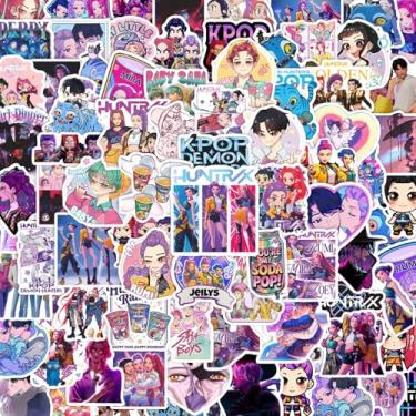 Imagem de 90Pcs Anime Stickers, Cartoon Movie Sticker for Water Bottles, Suitable for Skateboard, Laptop, Phone, Guitar, Travel Case