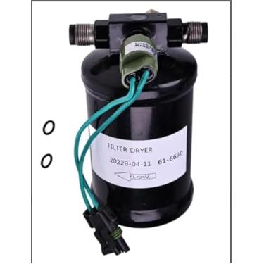 Imagem de Secador de receptor AC 61-6630 com interruptor adequado para substituição Thermo King Tripac Apu Evolution 616630 8033115