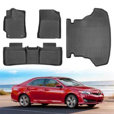 Imagem de Conjunto de tapetes de carro 2024-2026 Honda Prologue proteção para todos os climas TPE inodoro antiderrapante forro de porta-malas e tapete de encosto forros de chão de carro ajuste personalizado