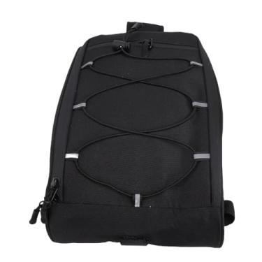 Imagem de Jiawu Bolsa de Rack Traseiro para Bicicleta, Tecido Oxford à Prova D'água, Bagagem para Ciclismo, Capacidade de 8l para Mountain Bike (8L)