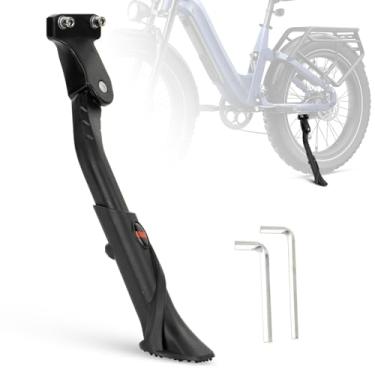 Imagem de Suporte de bicicleta de 61 a 73 cm, PSLER ajustável, antiderrapante, para bicicletas Ebike, mountain bike, adulto, com 2 furos (40 mm)