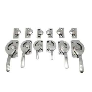 Imagem de Fechadura de porta de aço inoxidável com vedação de armário elétrico 1 peça (DK102-1-esquerda)