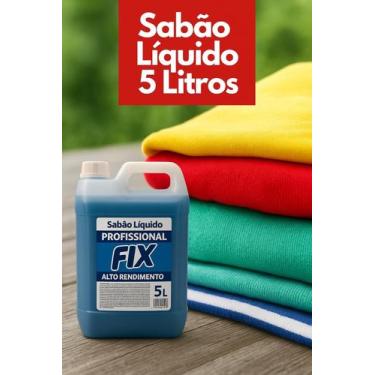 Imagem de Lava Roupas Liquido Fragrância Omo 5L Sabão Para Lavanderia Envio Imed