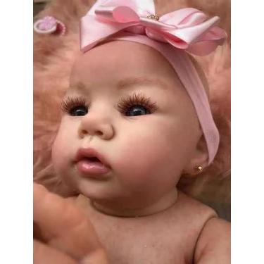 Imagem de Bebê Reborn Realista Abigail Corpo De Silicone Luna - Meu Xodó Reborns