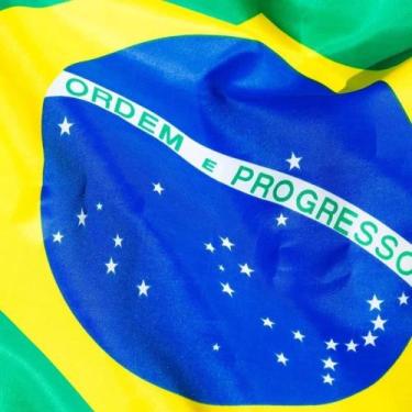 Imagem de Kit 5 Bandeiras Do Brasil Oficial Copa  1,40 X 0,90cm - Lar Presente