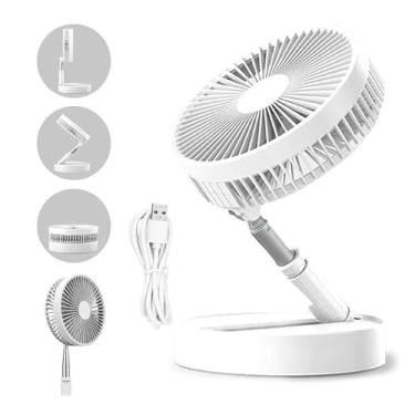 Imagem de Ventilador Dobrável Portátil USB - 3 Velocidades