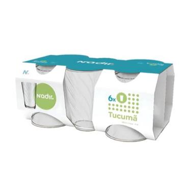 Imagem de Jogo De Copos Multiuso De Vidro Tacumã 190Ml 06 Un - Nadir - Nadir Fig