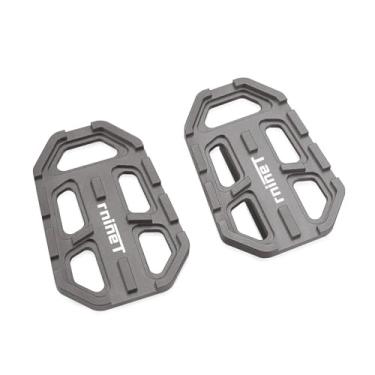 Imagem de Anti-derrapante Para R Nove T Urbano 2017 Largo Pé Pegs Pedais Resto Footpegs Turbante Gs 2018 2019 R-nove(Gray)