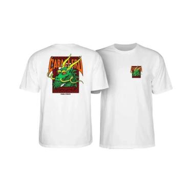 Imagem de Camiseta Unissex Oversized De Verão Para Skate Powell Peralta Winged R