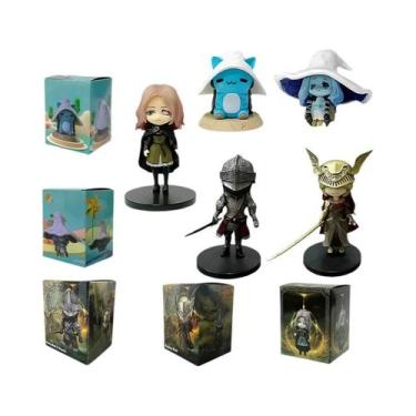 Imagem de Figuras De Ação Mini Elden Ring Bandai Versão Q Ranni Gato Melina Male