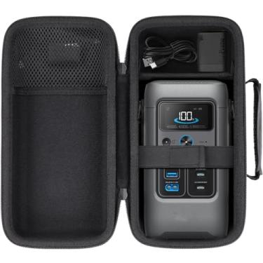 Imagem de co2CREA Estojo De Viagem Rígido Compatível Com Anker Solix C200 Dc Power Bank Station, Estação De Energia Portátil Externa De 192 Wh E 60.000 Mah, Gerador Solar De 200 W