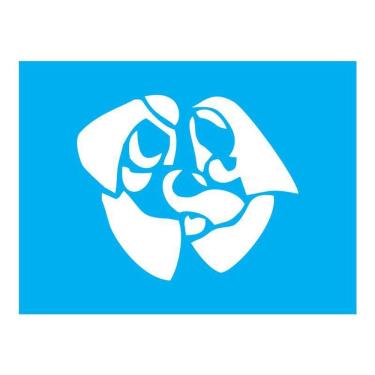 Imagem de Stencil Tamako Menino Jesus - 15X20Cm - Ref A3260