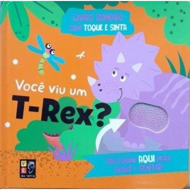 Imagem de Toque e sinta sonoro - você viu um t-rex - PE DA LETRA, 3