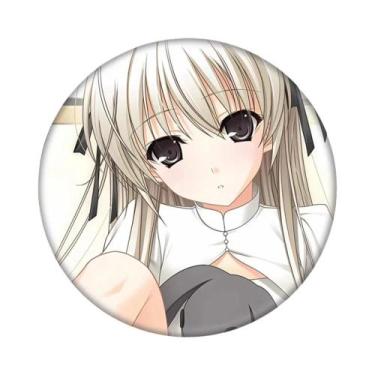 Imagem de Broche De Lata SPTE De 58mm Com Tema Anime Yosuga No Sora Haruka Kasug