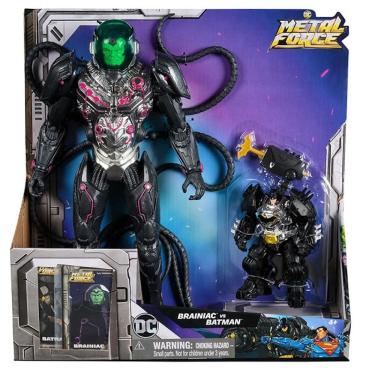 Imagem de Bonecos Brainiac de 30CM VS Batman de 10CM - DC Comics SUNNY