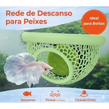 Imagem de Kit 3 Unidade Cama Peixe Betta Aquário l Casa Peixe Betta Flutuante A9