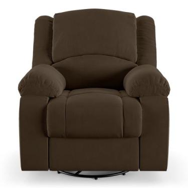 Imagem de Poltrona do Papai Reclinável Sala de Cinema Barcelona Glider Manual Gi