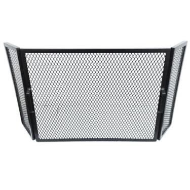 Imagem de Tela Articulada Grade De Proteção Para Lareira 18+45+18x39 - INOX LAUR