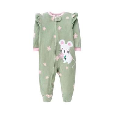 Imagem de Macacão de Veludo para Bebê - Quentinho para o Inverno (0-12 Meses), 1