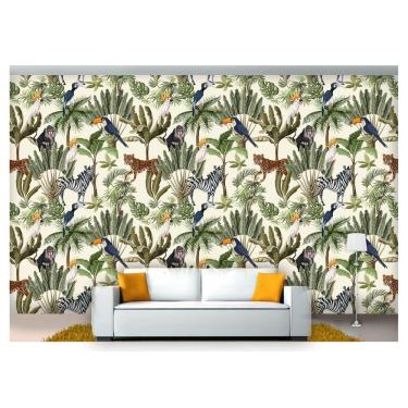 Imagem de Papel De Parede Floral Flores Textura Sala 3D 3M² Xfl243