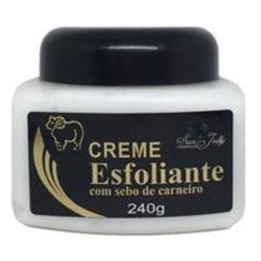Imagem de Creme Esfoliante Sebo de Carneiro San Jully 240gr Envio Imediato