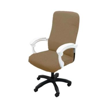 Imagem de Capa Para Cadeira De Escritório Em Jacquard Espesso, Resistente a Arra