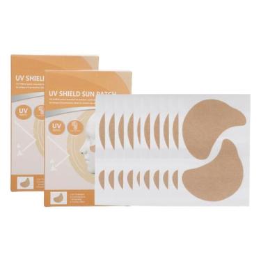 Imagem de Protetor Solar UV Para Olhos - 10 Pares De Adesivos Respiráveis Para a