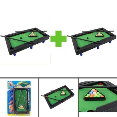 Imagem de Kit Conjunto 2 Kit Sinuca Infantil 657326 Preto