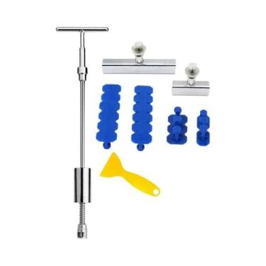 Imagem de Kit De Reparo De Amassados Para Carros Azul ZFOUEK: Ferramenta De Remo