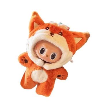 Imagem de Conjunto De Roupas De Gato Fofo Para Bonecas Labubu De 17cm, Acessório