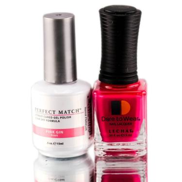 Imagem de Verniz em gel Lechat Nobility Perfect Match Pink Gin Color