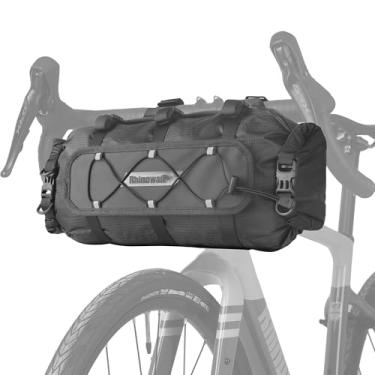 Imagem de Rhinowalk Bolsa de bicicleta impermeável, 12 litros, bolsa frontal, grande capacidade, ombro para mochila