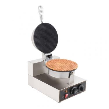 Imagem de HAPPCUCOE Máquina Comercial para Casquinhas de Sorvete 1200W em Aço Inoxidável com Controle de Temperatura e Tempo