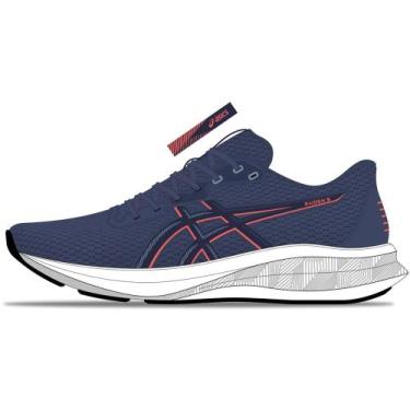 Imagem de Tênis ASICS Raiden 5 - Feminino - Azul/Rosa, 38