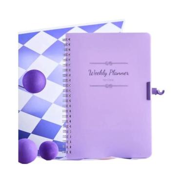 Imagem de Planejador Semanal A5 2024, Agenda De 52 Semanas Com Bolsa, Material E