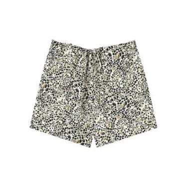 Imagem de Shorts Estampado Saída De Praia Em Viscose-Feminino