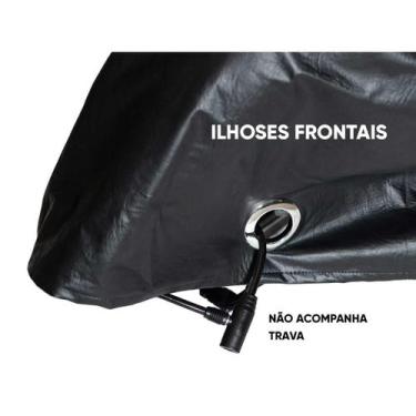 Imagem de Capa Moto Yamaha XTZ 250 Lander Com Baú Impermeável - kahawai