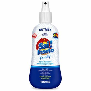 Imagem de Repelente Spray Para Pele Family 4H 100ml Nutriex