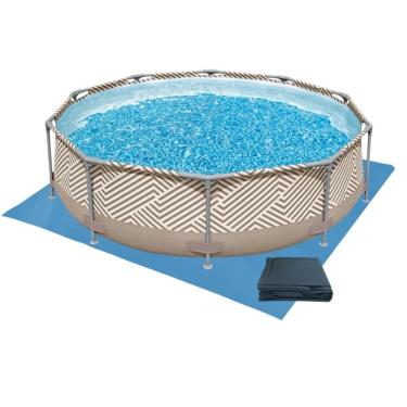 Imagem de Piscina 5200 Litros Estrutural Redonda Capa e Forro Mor