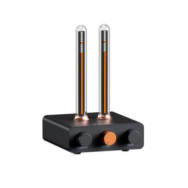 Imagem de Visualizador de música Fosi Audio Vintage Tube RGB Light Analyzer