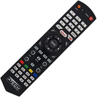Imagem de Controle Remoto TV LED Semp tcl CT-8063 / 40L2500 / 43L2500 com Netfli
