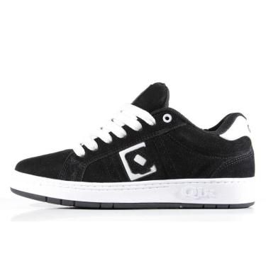 Imagem de Tênis Qix - Combat Suede Preto/Branco-Unissex