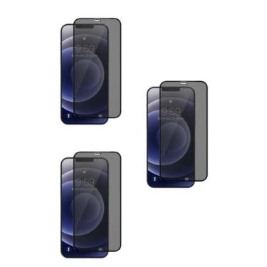 Imagem de 3UN Película 3D Vidro Privacidade Anti Espião Para Iphone 16 Plus - LX