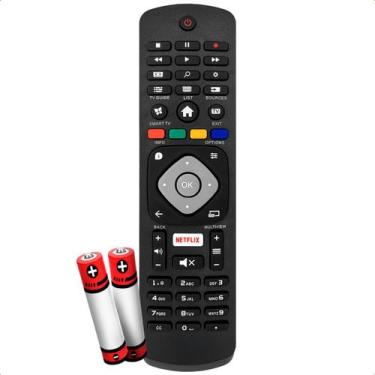 Imagem de Controle Remoto Compatível com Tv Philips Smart Rc3154705 Controle Par
