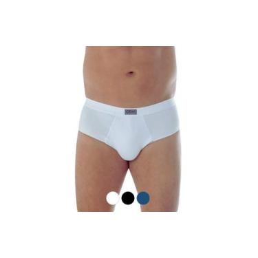 Imagem de Cueca Malha Masculina Slip Vik Zeus Demillus 090225 Cor:brancoTamanho: