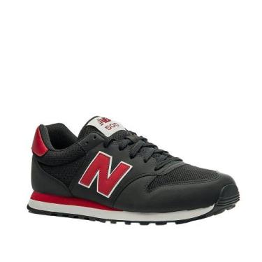 Imagem de Tênis New Balance 500v2 Masculino, Preto, 42