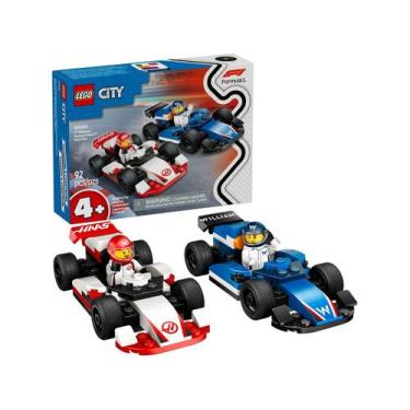 Imagem de Carros Da Williams Racing E Haas F1 Lego City - Lego 60464