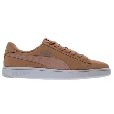 Imagem de Tênis Casual Feminino Puma Smash V2 Wns Rose, 38, Rose