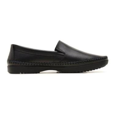 Imagem de Mocassim Estiloso Em Couro Masculino Freeway Loganx-1, Preto, 42