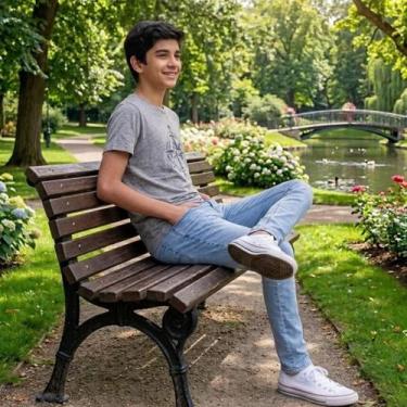 Imagem de Calça Jeans Clara Juvenil Ogochi Concept Slim 10 Aos 18 Anos - Ogochi 